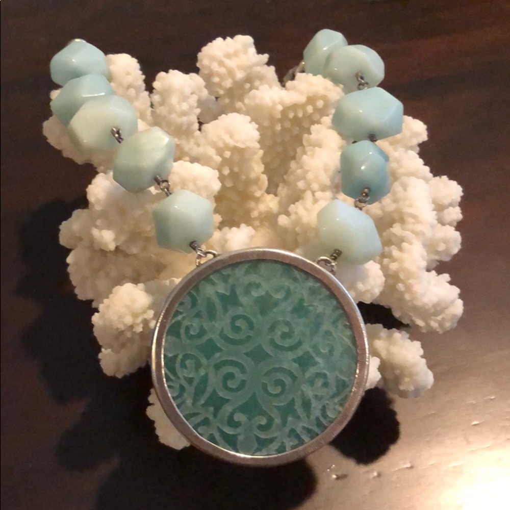 Silpada Blue-Green Quartzite & Sterling N…